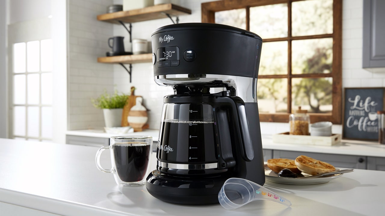 Brewing Made Effortless with Mr. Coffee Easy Measure Drip Coffee Maker